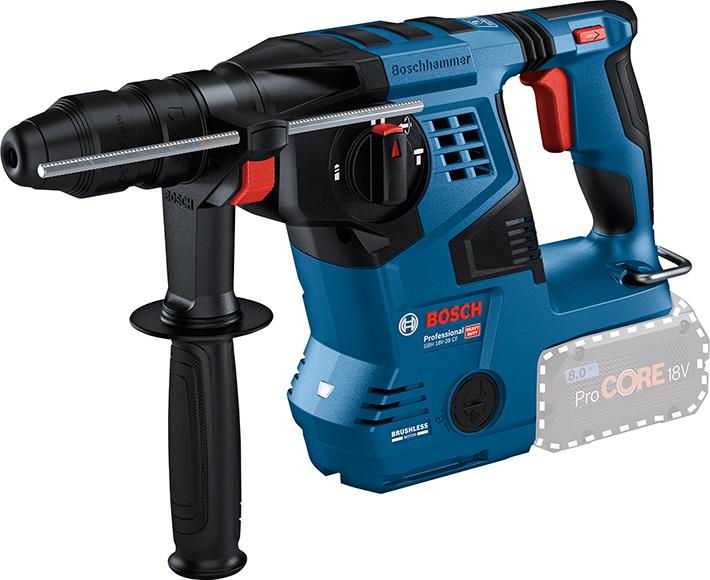 Akku-Kombihammer solo GBH 18V-28 CF Bosch ohne Akku ohne Ladegerät XL-Boxx Produktbild img1 L
