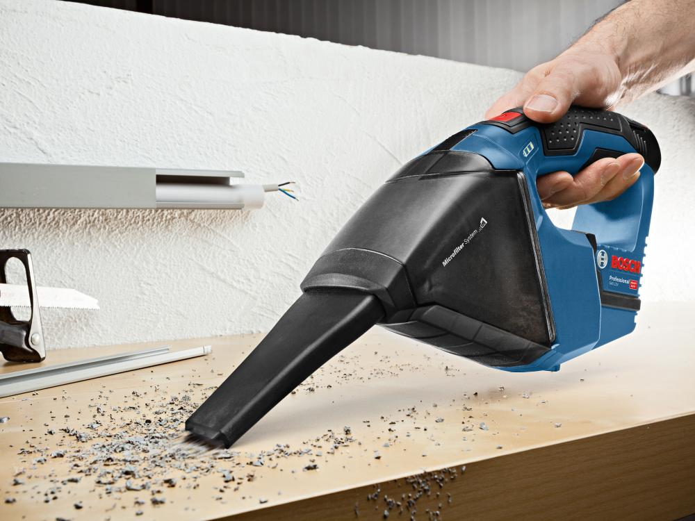 Akku-Handsauger GAS 12V Bosch 2x12,0 V 3,0 Ah Ladegerät GAL1230 L-Boxx Produktbild img3 L