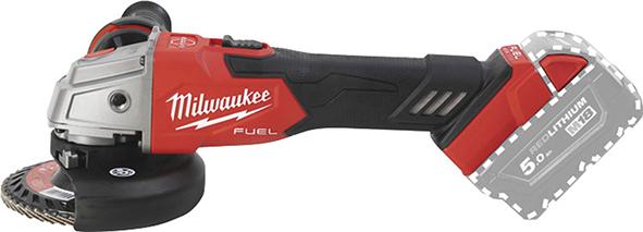 Akku-Winkelschleifer solo M18 FSAG125XB-0X Milwau ohne Akku ohne Ladegerät HD-Box Produktbild img2 L