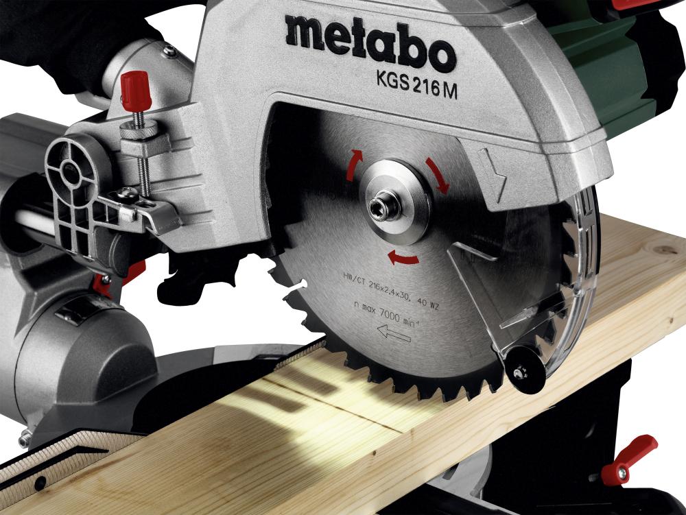 Kapp- und Gehrungssäge KGS 216 M Metabo  Produktbild img7 L