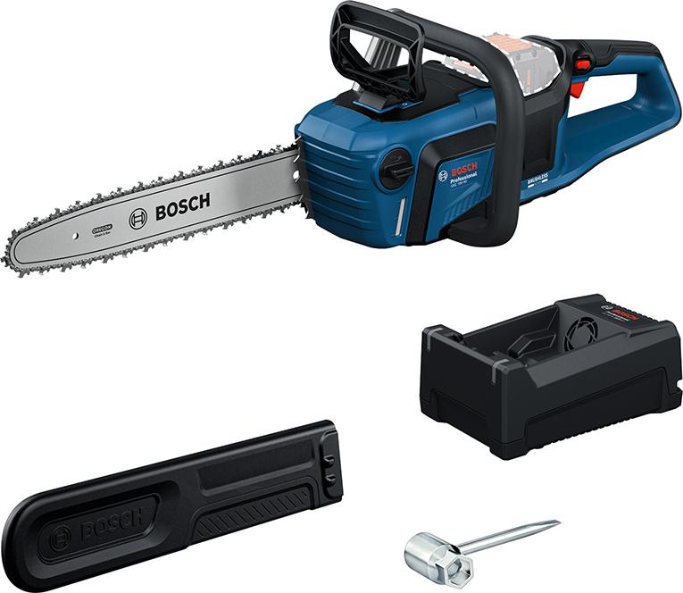 Akku Kettensäge solo GKE 18V-25 Bosch ohne Ladegerät Karton Produktbild img2 L