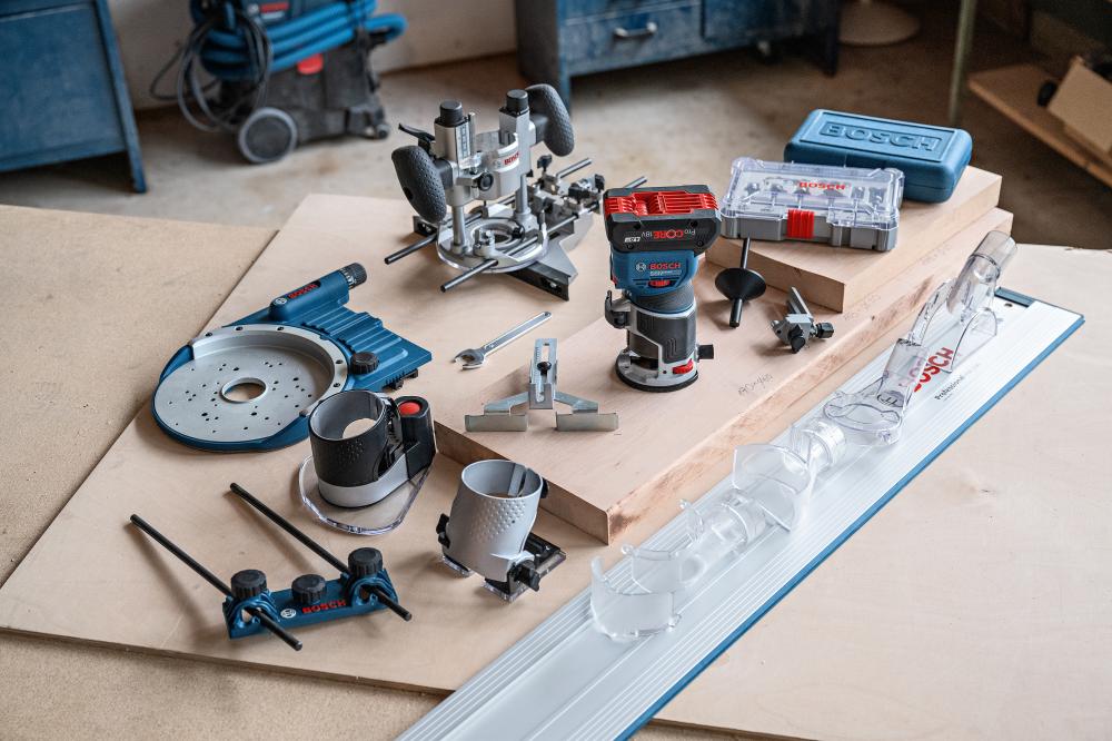 Akku Kantenfräse GKF 18V-8 solo Bosch ohne Ladegerät L-Boxx Produktbild img4 L