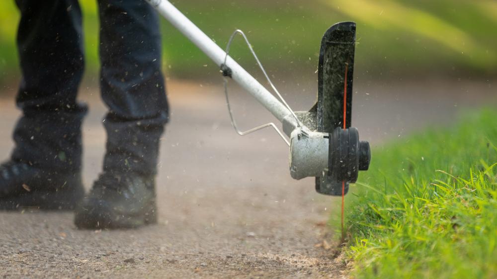 Akku-Rasentrimmer solo GRT 18V-40 Bosch ohne Akku Ladegerät Karton Produktbild img5 L