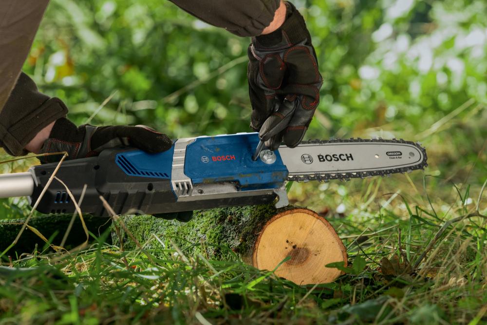 Akku Kettensäge solo GKE 18V-25 TP Bosch ohne Ladegerät Karton Produktbild img6 L