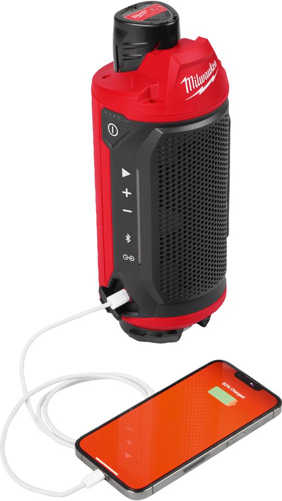 Akku-Baustellenlautsprecher M12SPEJSG2-0 Milwaukee Produktbild img5 L