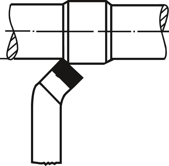 Drehmeissel HM DIN4972 links 20x20x125mm P25/30 WILKE Produktbild img2 L
