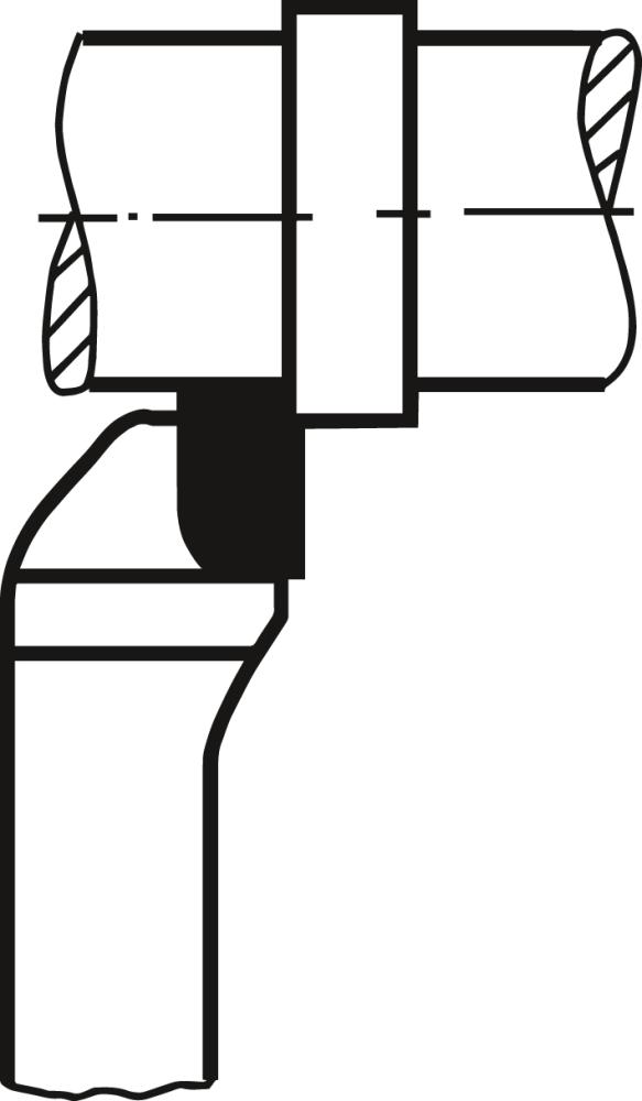 Eckdrehmeissel HM links DIN4978 P25/30 32x20x170mm WILKE Produktbild img2 L
