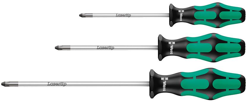 Schraubendreher-Satz rund PZ 3-teilig Wera Produktbild img1 L