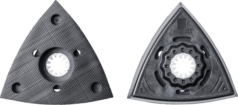 Schleifplatten-Set Dreieck, gelocht Fein VE à 2 Stück Starlock Produktbild img1 L