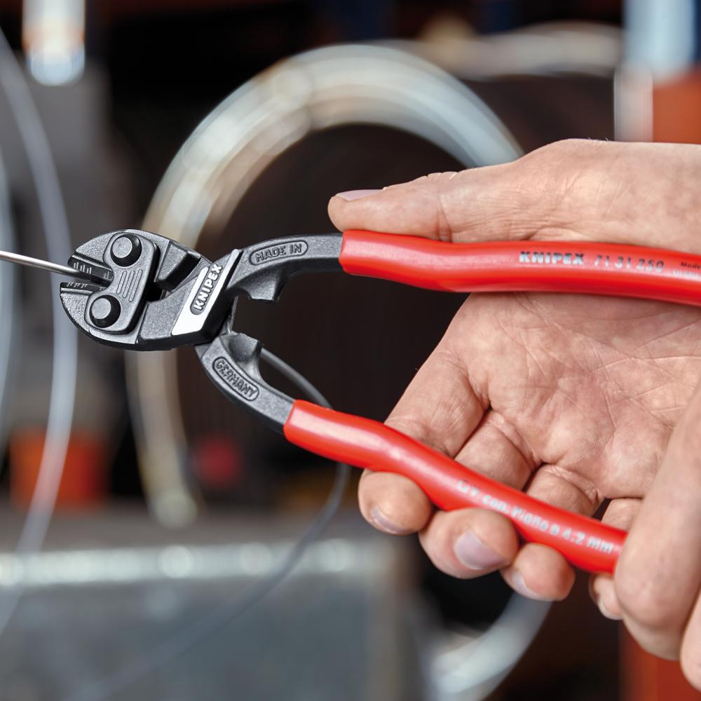 Bolzenabschneider Mini mit Kunststoffgriffen 160mm KNIPEX Produktbild img1 L