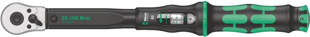 Drehmomentschlüssel Click-Torque 20-100Nm 3/8" Wera Produktbild img1 L