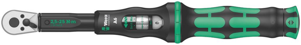 Drehmomentschlüssel Click-Torque 2,5-25Nm 1/4" BitaufnahmeWera Produktbild img1 L