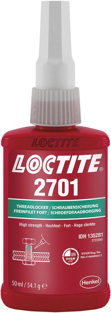 LOCTITE 2701 BO 50ML EGFDSchraubensicherung Henkel Produktbild img1 L