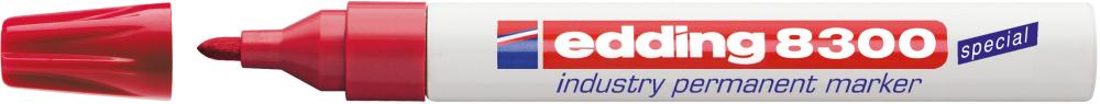Industrie-Permanentmarker8300 rot edding Produktbild img1 L