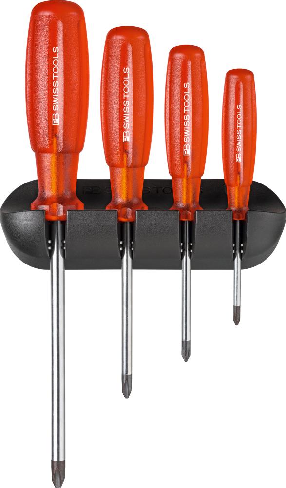 Schraubendreher-Satz 4-teilig PH im Wandhalter Multicraft PB Swiss Tools Produktbild img1 L