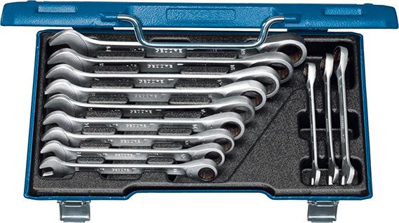 Ratschenschlüssel-Satz gerade 8-19mm 12-teilig in MetallkastenGedore Produktbild img1 L