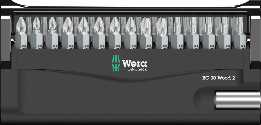 Bit-Satz Bit-Check 30 Wood 2 Wera Produktbild img1 L