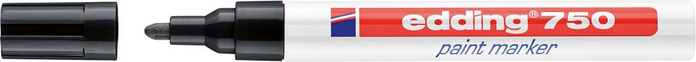 Lackmarker Nr. 750 schwarz Edding Produktbild img1 L