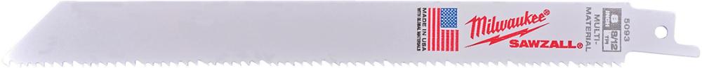 Säbelsägeblatt 200x3,2/2,1mm Milwaukee VE à 5 Stück General Purpose, flexibel Produktbild img1 L