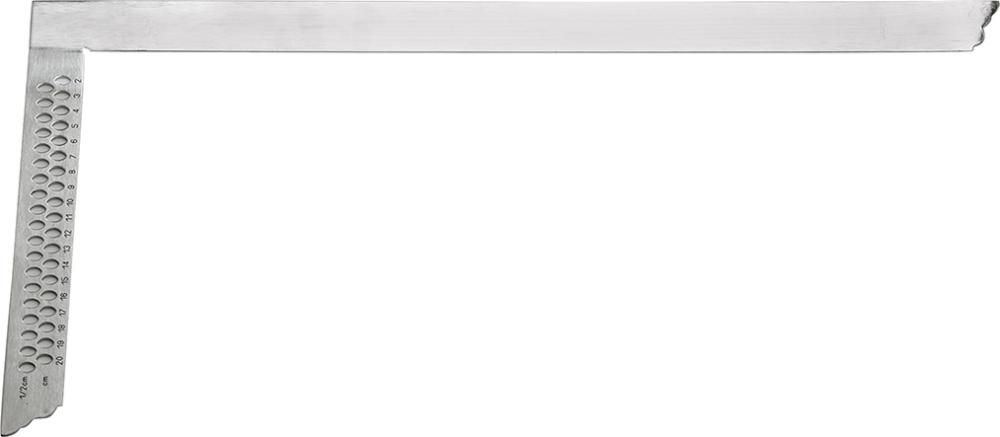 Zimmermannswinkel mit Anreißlöcher 600x280mm FORMAT Produktbild img1 L