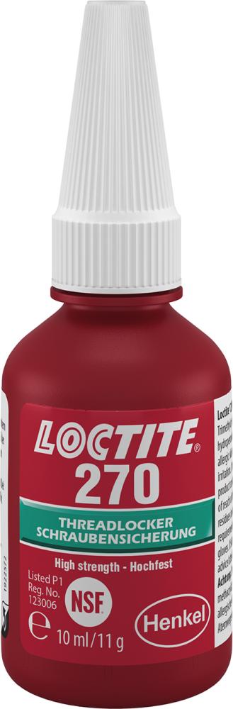 LOCTITE 270 BO10ML EN/DE Schraubensicherung Henkel Produktbild img1 L