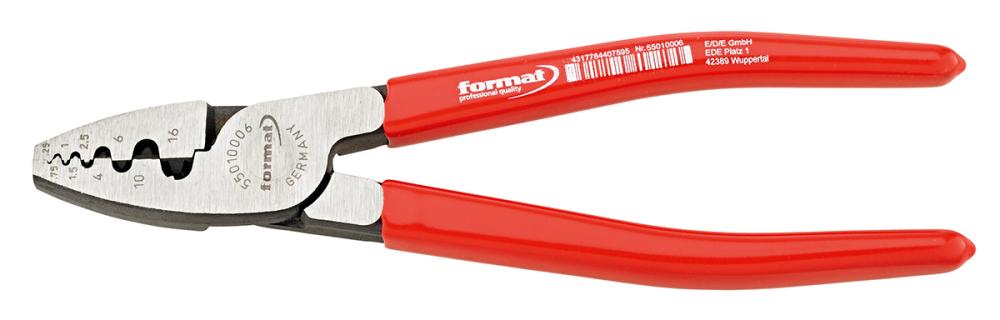 Aderendhülsenzange mm 0,25-16qmm FORMAT Produktbild img1 L