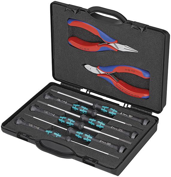 Zangen-Set Elektronik 8-teilig KNIPEX Produktbild img1 L