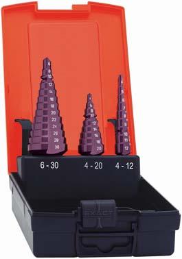 Stufenbohrer-Set HSS TiALN 4-12/12-20/20-30mm FORMAT Produktbild img1 L