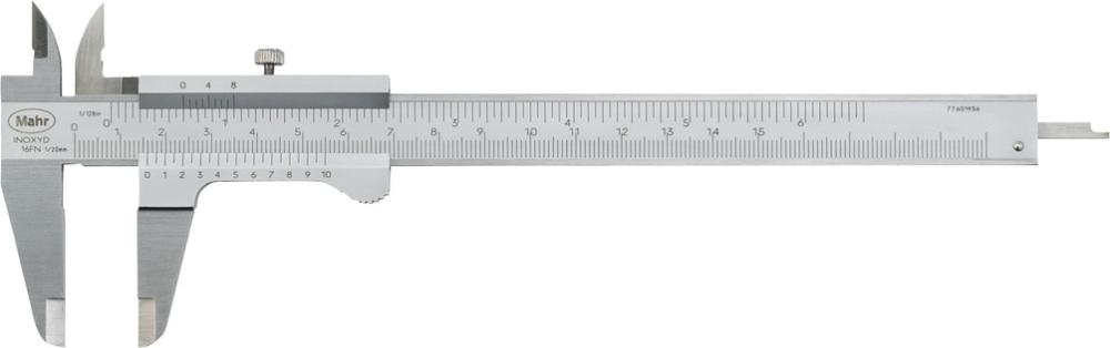Taschenmessschieber 4100400 150mm 0,05mm MAHR Produktbild img1 L