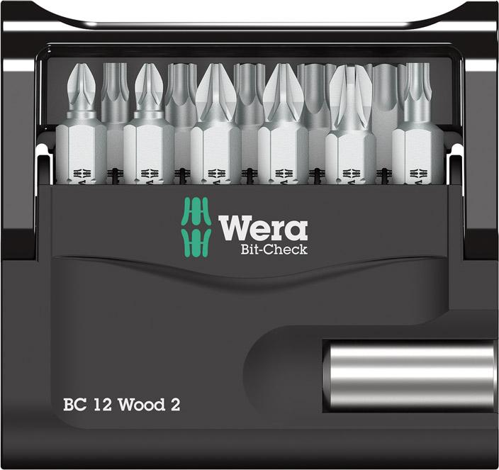 Bit-Satz Bit-Check 12 Wood 2 Wera Produktbild img1 L