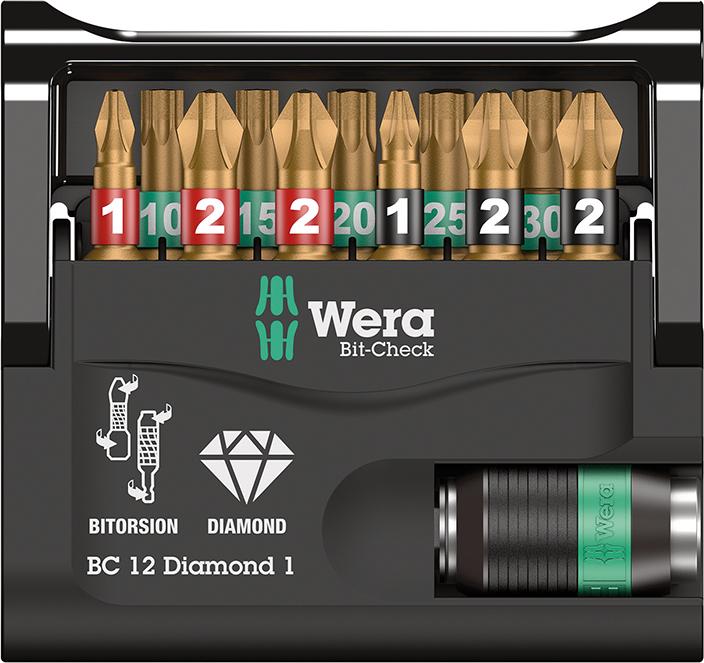 Bit-Satz Bit-Check 12 Diamond 1 Wera Produktbild img1 L