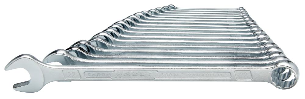 Ringmaulschlüssel-Satz DIN3113A 7-27mm 17-teilig in Karton Hazet Produktbild img1 L