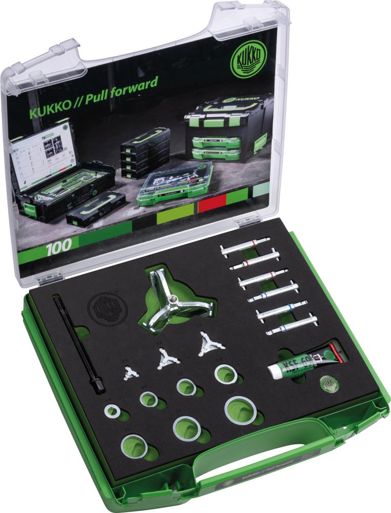 Kugellagerabzieher-Satz PULLPO für kleine Lager 10-30mm KUKKO Produktbild img1 L