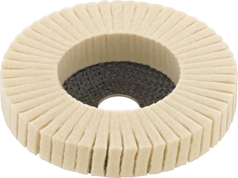 Fächerscheibe Filz Ø 125mm D5 H25 FORMAT Produktbild img1 L
