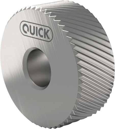 Rändelrad PM BR 30Grad 15x4x4 G7 P0,5 mit Fase QUICK Produktbild img1 L