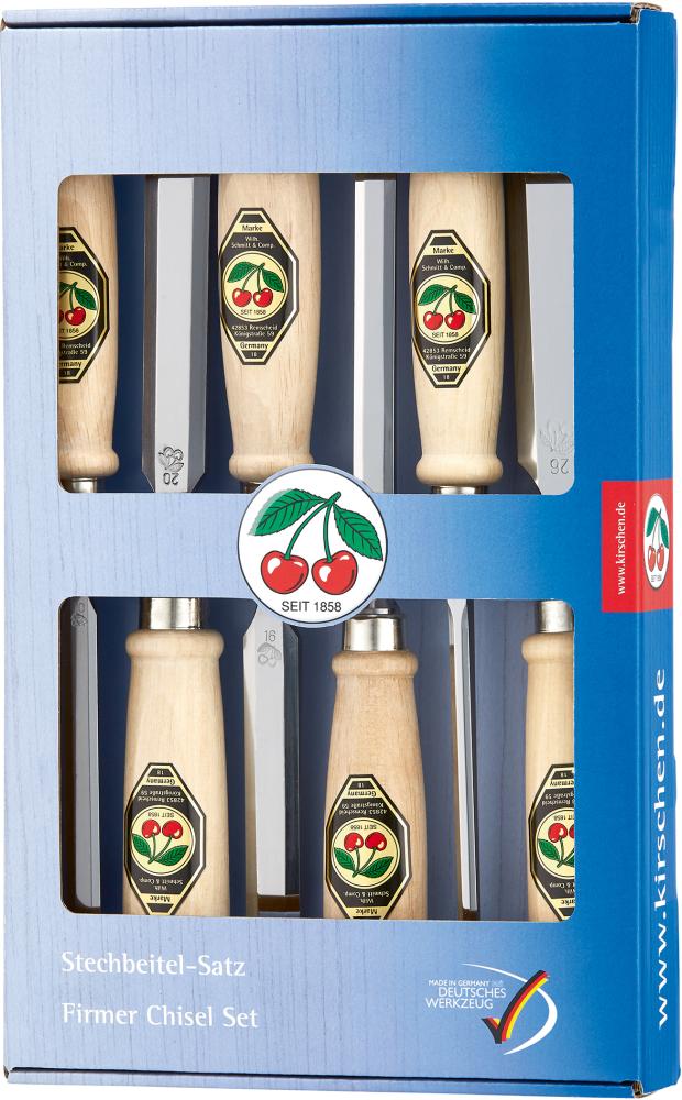 Stechbeitel-Satz 6-teiligim Karton KIRSCHEN Produktbild img1 L