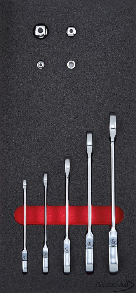 Werkzeugmodul 1/3 Ratschenringschlüssel schwenkbar FORMAT Produktbild img1 L