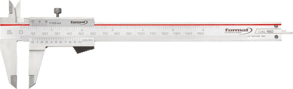 Taschenmessschieber Fest-stellung rostfrei 150mm FORMAT Produktbild img1 L