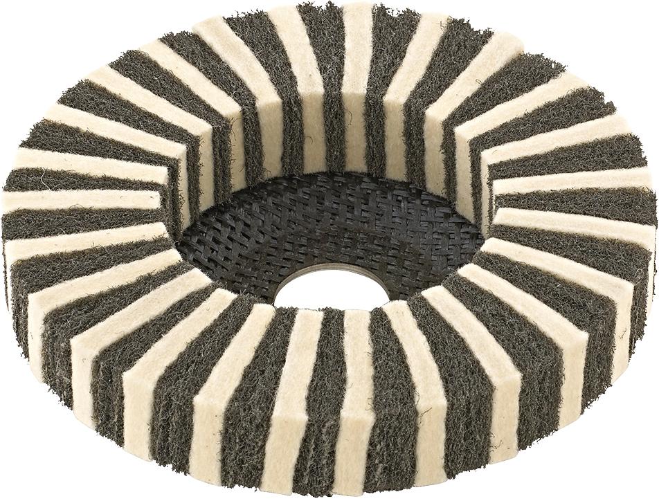 Fächersch. kombi 125mm Filz-SchleifVlies FORMAT Produktbild img1 L