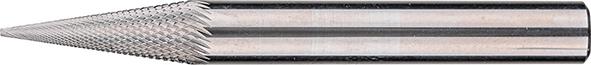 Frässtift HM Spitzkegelform 0618 MICRO 6mm 6x18mm Pferd Produktbild img1 L