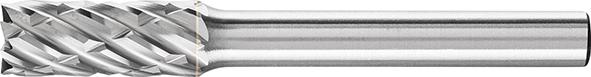 Frässtift HM zylindrisch mit Stirnverzahnung 0616 STEEL 6mm 6x16mm Pferd Produktbild img1 L