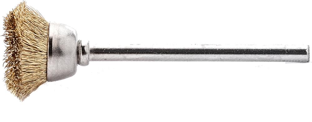 Miniatur-Topfbürste Messing gew. 18x0,1mm Lessmann Produktbild img1 L