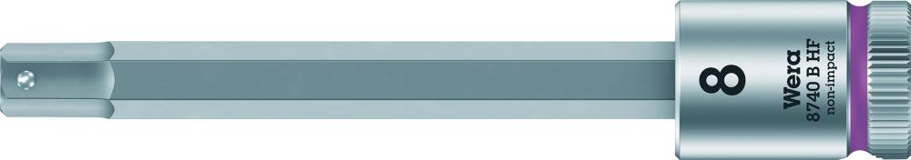 Schraubendrehereinsatz 3/8" Innensechskant mit Haltefunktion 8x100mm Wera Produktbild img1 L