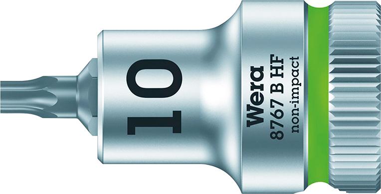 Schraubendrehereinsatz mit Haltefunktion 3/8" T10x35mm Wera Produktbild img1 L
