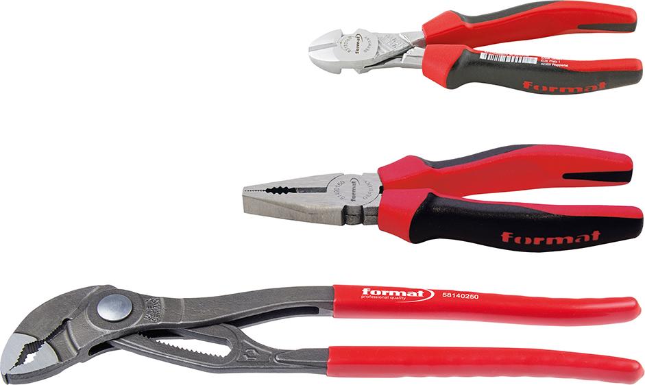 Zangen-Satz Montage 3-teilig, Karton FORMAT Produktbild img1 L