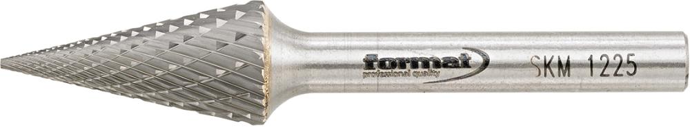 Frässtift HM Spitzkegelform 1225 C 6mm 12x25mm FORMAT Produktbild img1 L