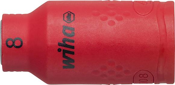 Steckschlüsseleinsatz 6-kant 3/8" 8mm VDE Wiha Produktbild img1 L