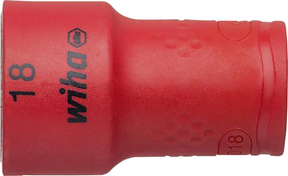 Steckschlüsseleinsatz 6-kant 3/8" 18mm VDE Wiha Produktbild img1 L