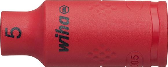 Steckschlüsseleinsatz 6-kant 1/4" 5mm VDE Wiha Produktbild img1 L