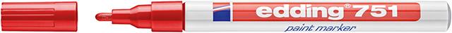 Lackmarker Nr. 751 rot edding Produktbild img1 L